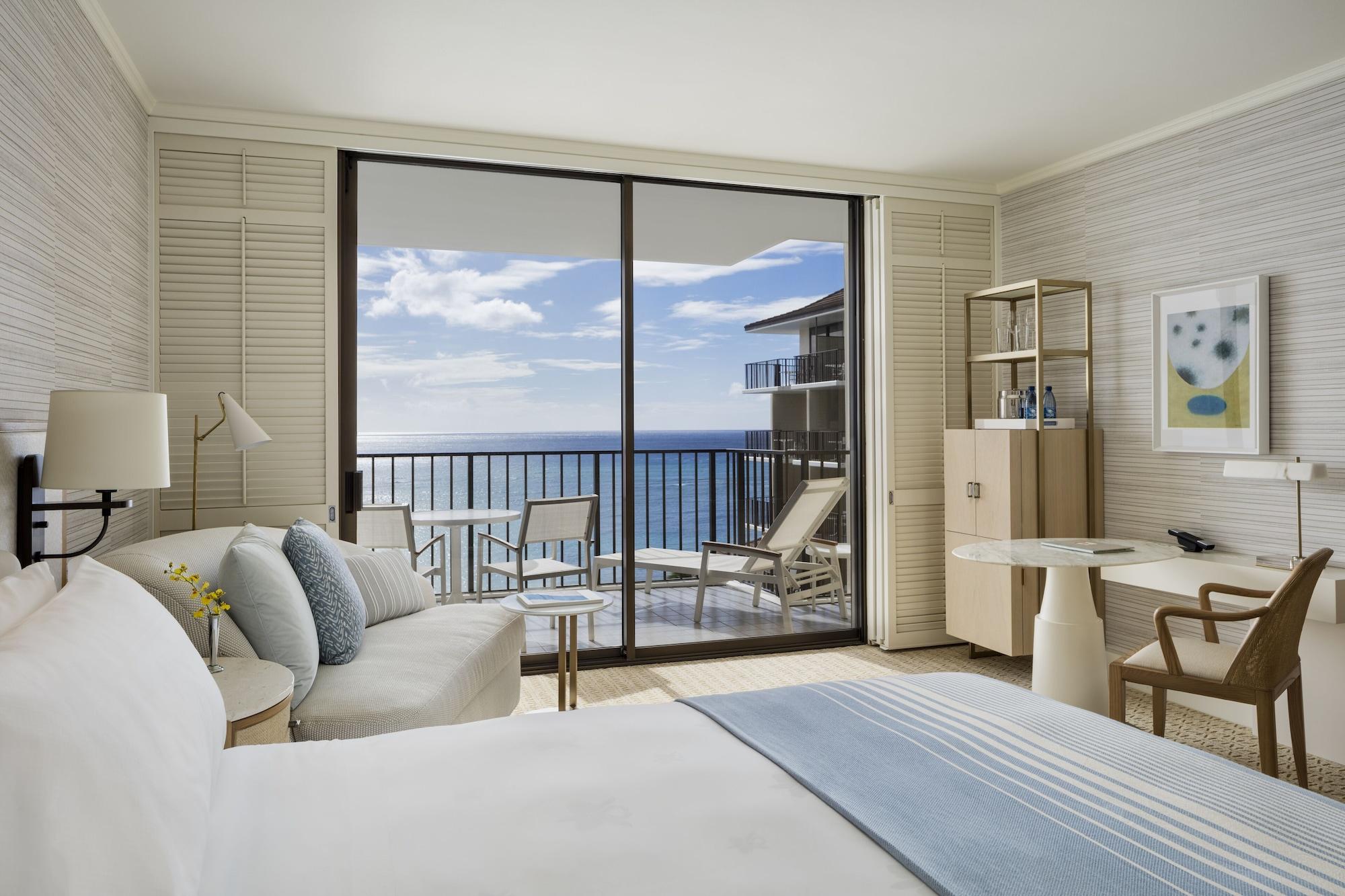 Halekulani - No Resort Fee Honolulu Exterior foto A guest room at the Four Seasons Resort Maui